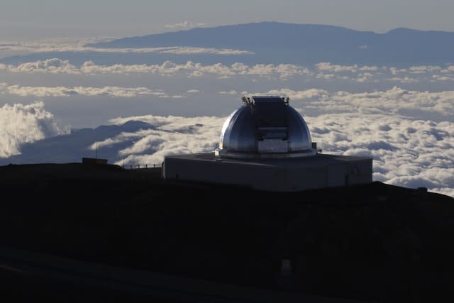 A telescope at the summit of Hawaii’s Mauna Kea