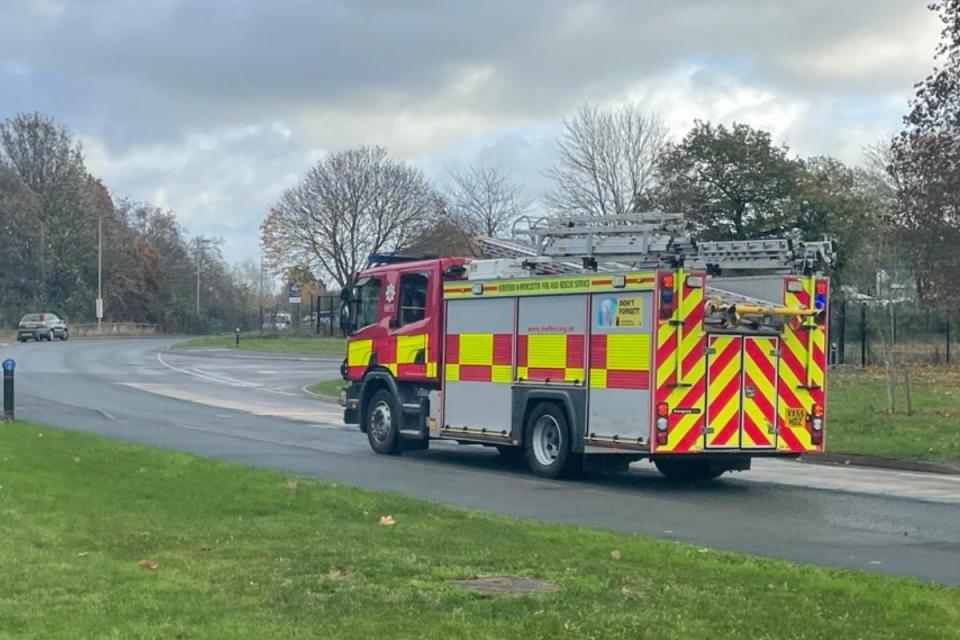 Firefighters have been called to a two-vehicle crash in Upper Sapey. File picture. <i>(Image: James Thomas)</i>