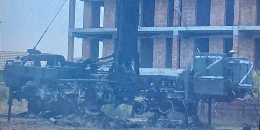 Ukraine has destroyed a cutting-edge Russian Podlet mobile radar station in Lazurne, Kherson Oblast