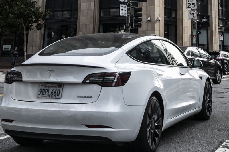 In a news release issued Friday, the NHTSA's Office of Defects Investigation concluded more than a dozen fatal crashes involving Tesla vehicles were the fault of the driver incorrectly using settings, and not exclusively the autopilot.
File Photo by Terry Schmitt/UPI