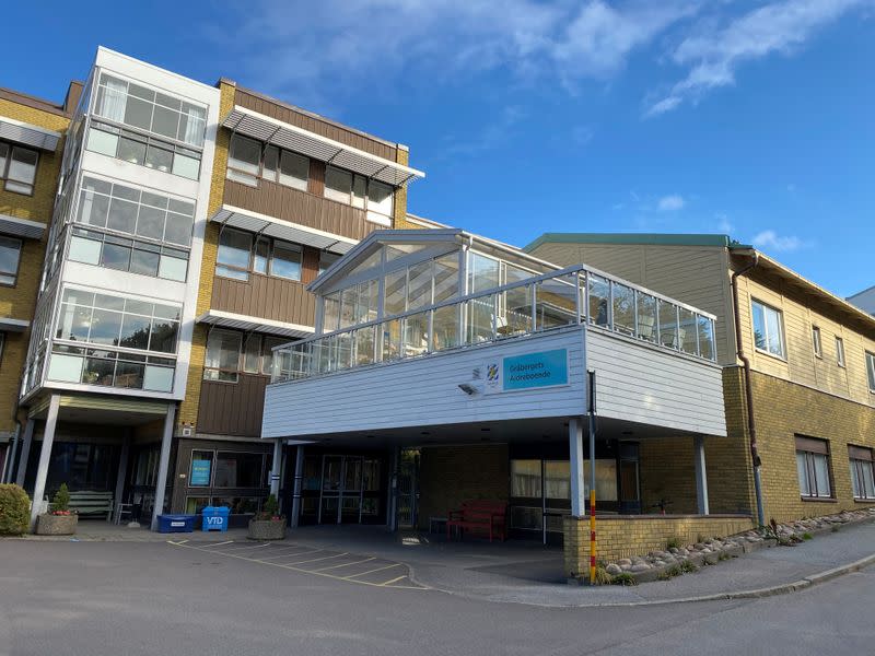 A general view of the Graberget nursing home in Gothenburg