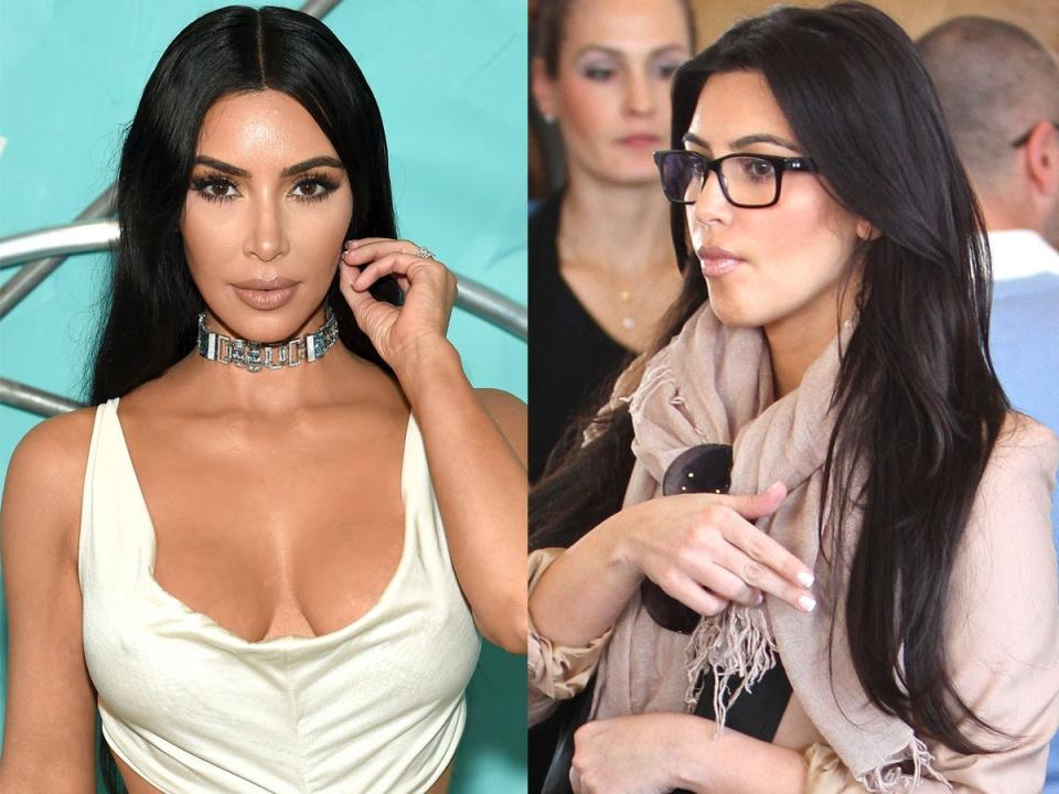 kim k glasses