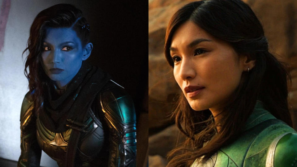 Gemma Chan as Minn-Erva and Sersi