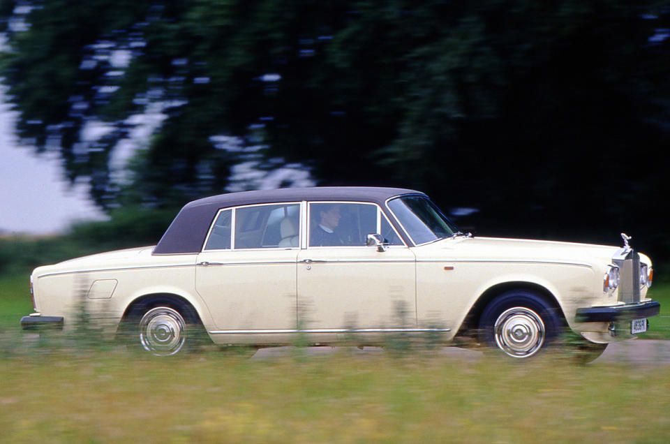 <p>The vinyl roof was a <strong>hangover</strong> from a golden age of coachbuilt cars, adding a frisson of elegance to many a dull saloon. Rolls-Royce persisted with this style with the <strong>Everflex</strong> roof on the Silver Shadow as an option, but the vinyl roof’s days were numbered by the 1980s.</p><p>There was a <strong>shadier</strong> side to the vinyl roof, too, as it was a way for the less scrupulous seller to cover up <strong>rampant</strong> rust in the upper portions of a car.</p>