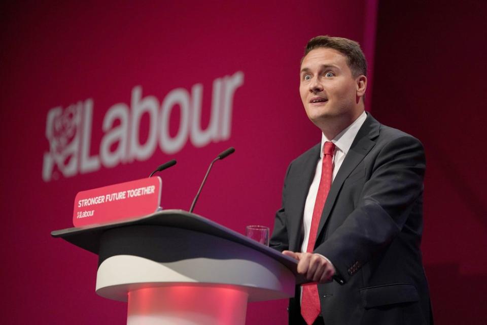 Wes Streeting has been appointed as shadow health secretary (PA) (PA Wire)