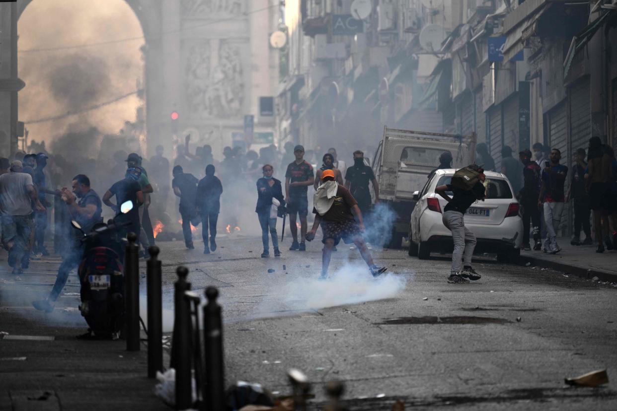 The unrest has come in response to the killing of 17-year-old Nahel (AFP via Getty Images)