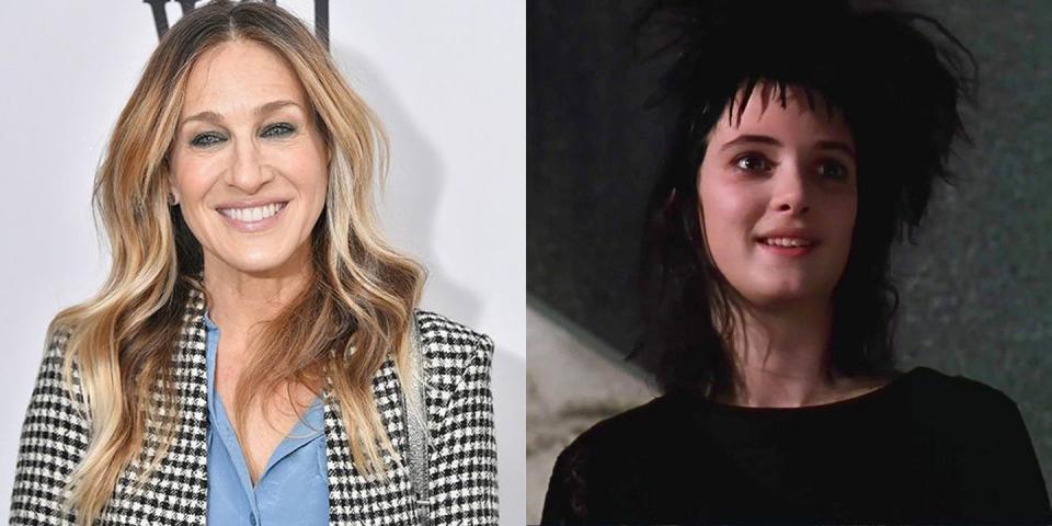 <p>And we couldn't help but wonder....if Sarah Jessica Parker would have wound up as Carrie Bradshaw if she hadn't <a href="https://www.mentalfloss.com/article/59718/15-things-you-might-not-know-about-beetlejuice" rel="nofollow noopener" target="_blank" data-ylk="slk:turned down the dark role;elm:context_link;itc:0;sec:content-canvas" class="link ">turned down the dark role</a> of Lydia in <em>Beetlejuice</em>. Instead, Winona Ryder played the role and the <em>Stranger Things </em>actress has made a name for herself in sci-fi type projects ever since.</p>