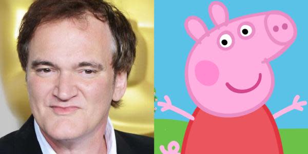 Quentin Tarantino se declara fan de Peppa Pig y dice que es lo mejor que Reino Unido ha hecho en años