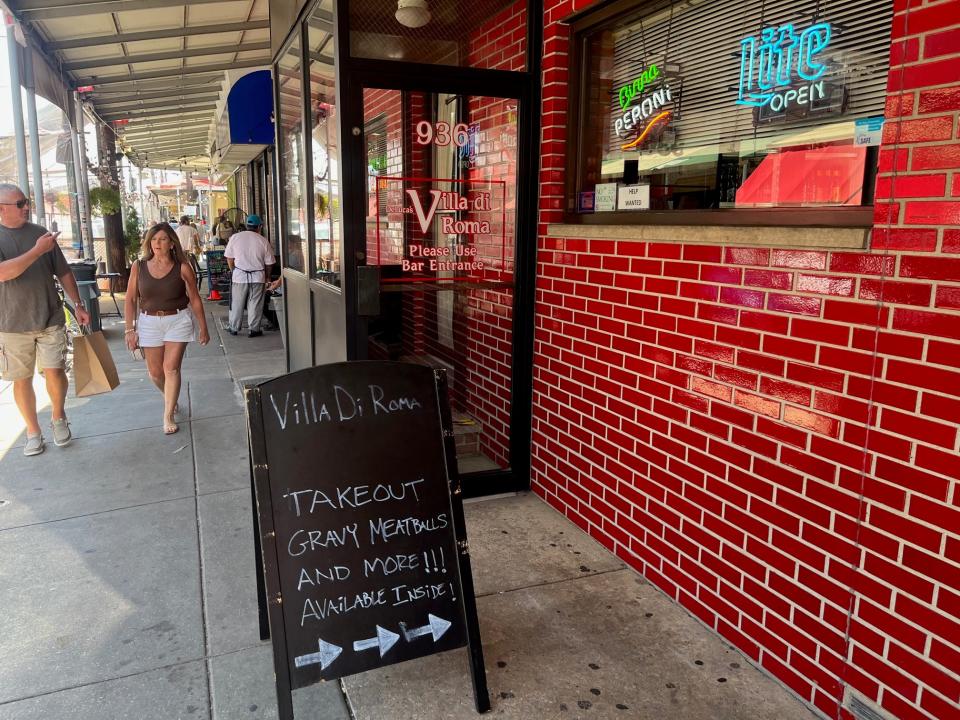 Villa Di Roma, owned by the same family since 1963, is a popular old-school spot for red-sauce pasta and cocktails in Philadlephia's Italian Market. It was depicted as a mob hangout in 2019 Scorcese movie "The Irishman."