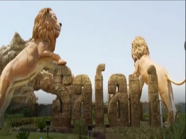 Etawah Safari Park in Uttar Pradesh. (Photo/ANI)