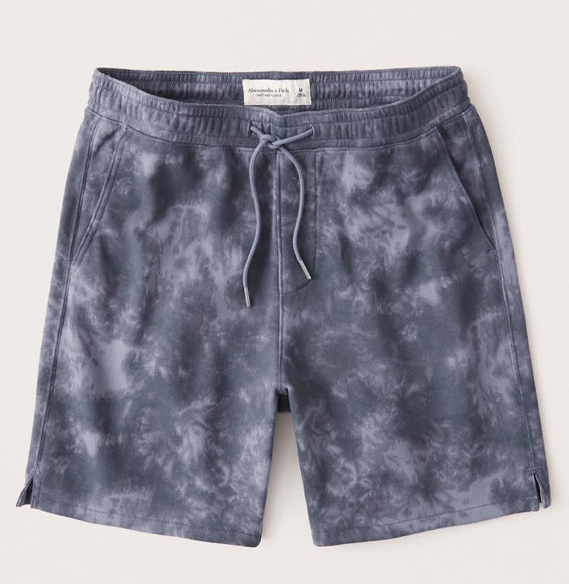 Tie-Dye Fleece Shorts