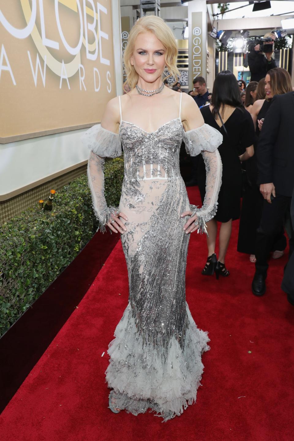 Worst: Nicole Kidman in Alexander McQueen