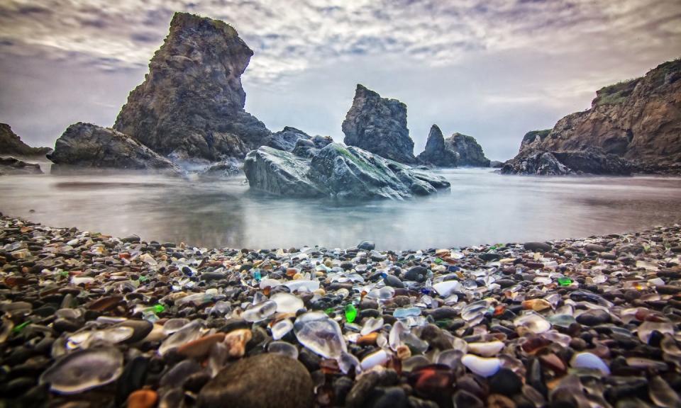 9) Glass Beach, Fort Bragg