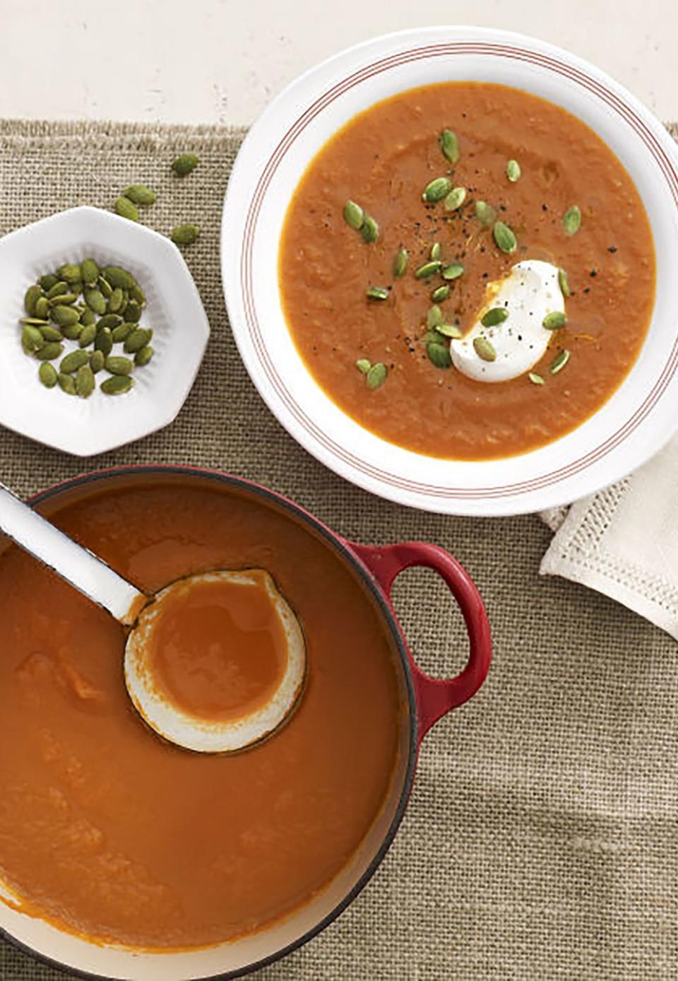 moroccan carrot soup