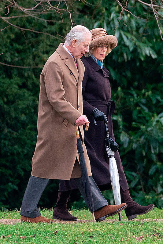 Carlos III y la reina Camilla
