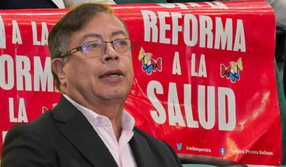 La reforma a la salud del gobierno de Gustavo Petro se hundió en el Congreso. Fotos: Senador Gabriel Becerra y Presidencia.