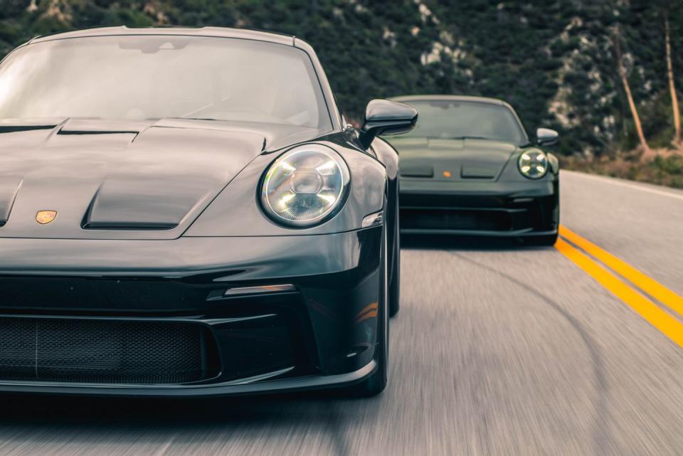 porsche 911 gt3 touring and porsche 911 st