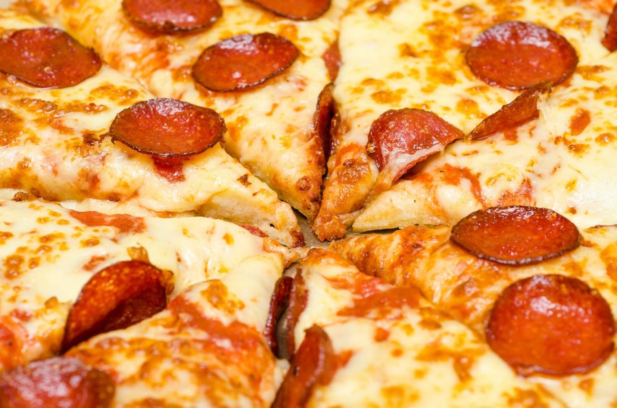 One slice is never enough. <a href="https://www.shutterstock.com/image-photo/pepperoni-pizza-slices-139103291?src=V0WWZsUOfCnqdKbTmz3RoQ-4-17" rel="nofollow noopener" target="_blank" data-ylk="slk:Radu Bercan/Shutterstock.com;elm:context_link;itc:0;sec:content-canvas" class="link ">Radu Bercan/Shutterstock.com</a>