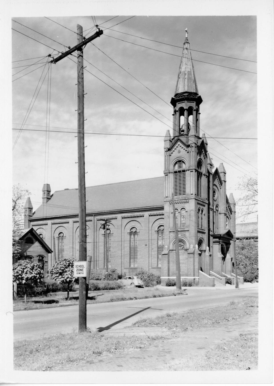 This undated photo shows St. Patrick's church in Peoria.