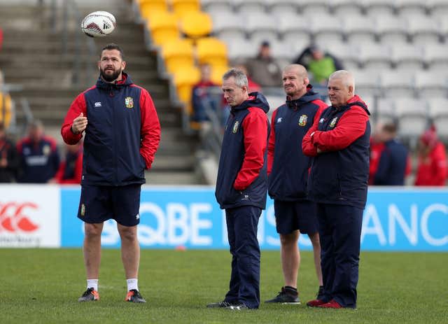 Andy Farrell and Warren Gatland