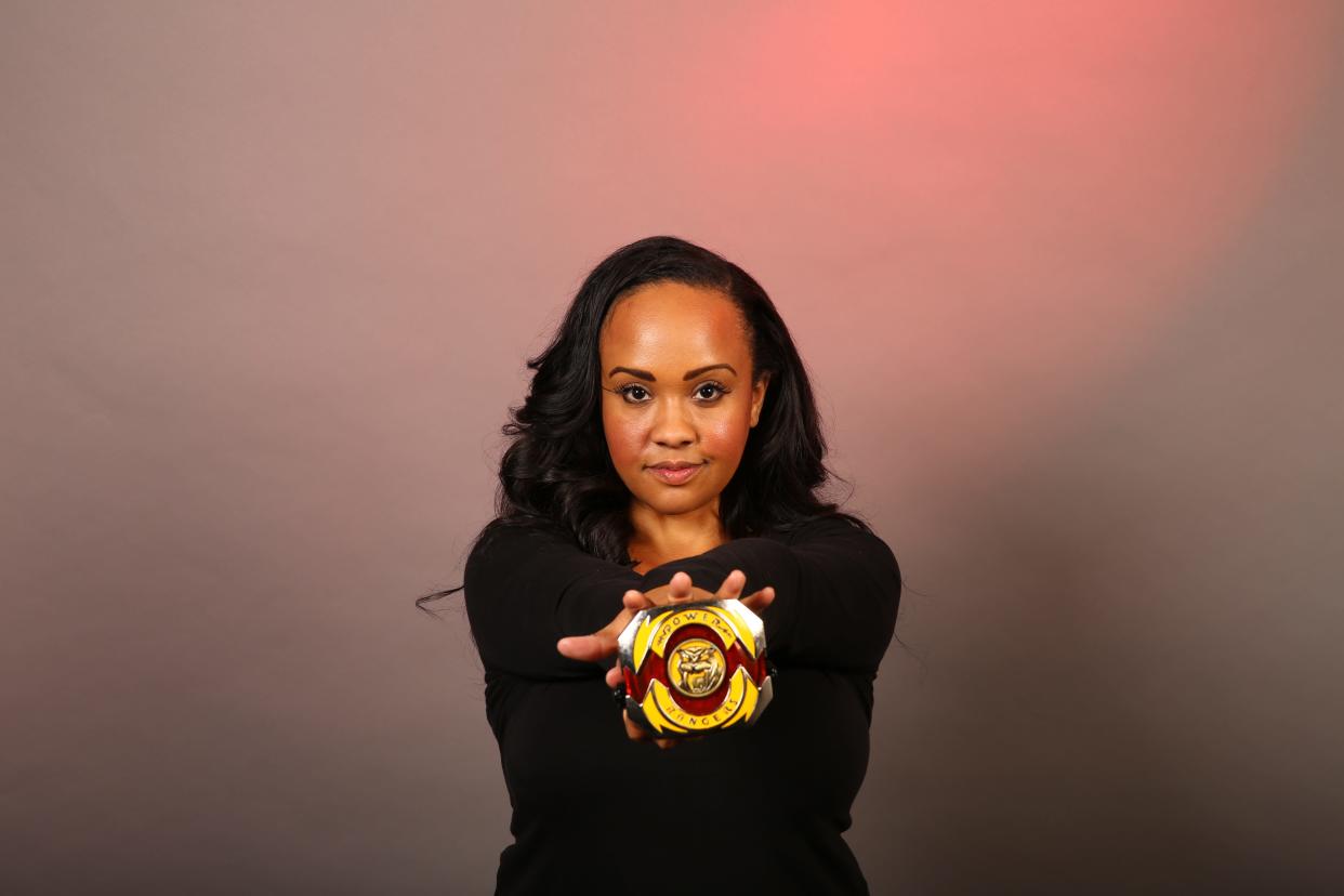 Karan Ashley, better know as the Yellow Power Ranger, will be in town for the Cincinnati Comic Expo.