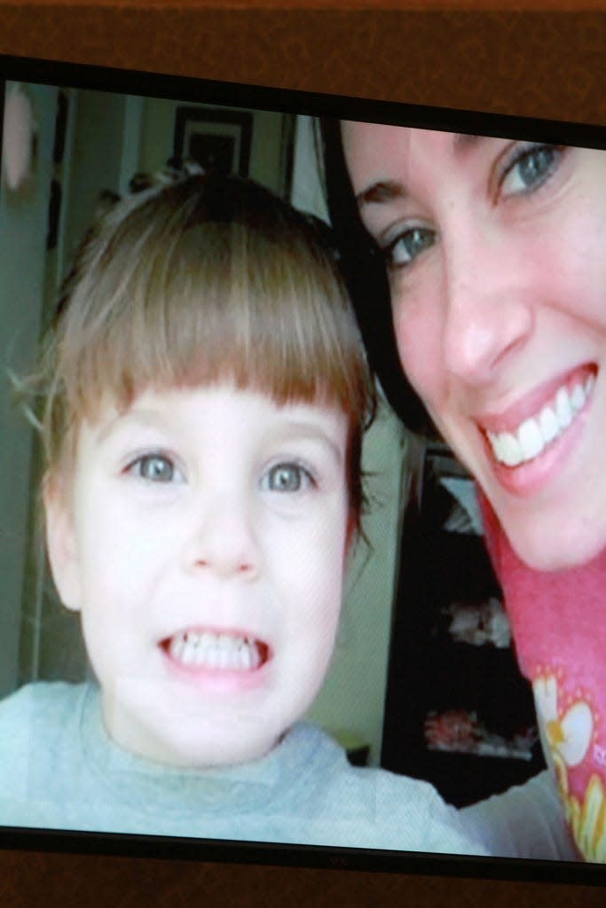 Casey Anthony with her daughter, Caylee, who died before her third birthday.