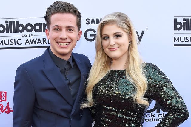 Larry Busacca/BMA2015/Getty Charlie Puth and Meghan Trainor in 2015