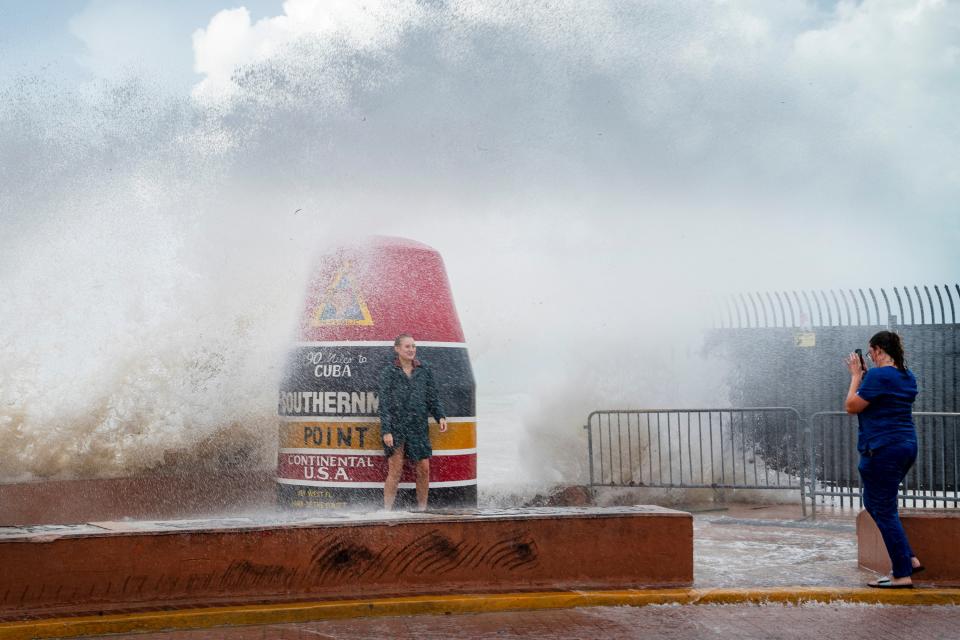 Hurricane Idalia begins to impact southern Florida (AP)