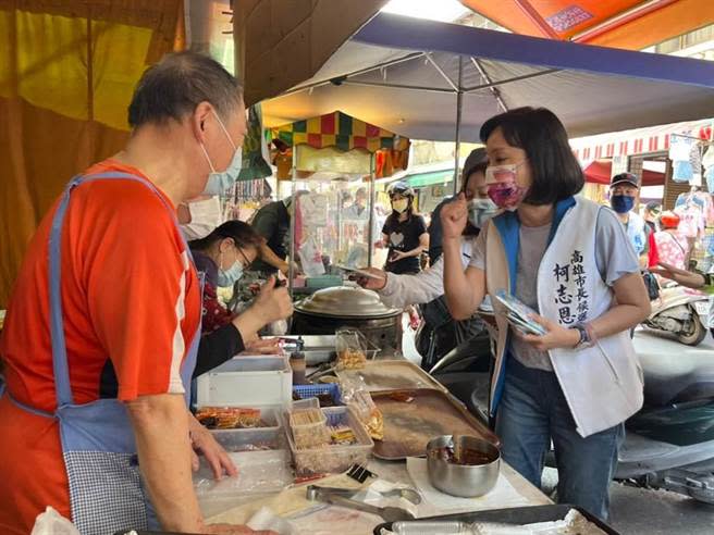 國民黨高雄市長參選人柯志恩10出席青年座談，談及空汙時，主張上任後將推動補助低劑量電腦斷層肺部篩檢掃瞄，11日遭高市衛生局回嗆。（本報資料照片／楊舒婷高雄傳真）