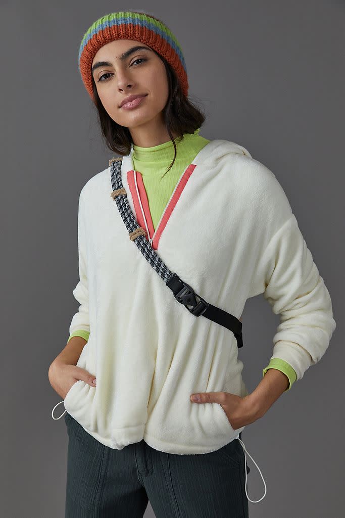 Kelyn Cozy Hooded Pullover. Image via Anthropologie.