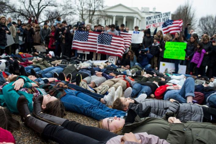 gun reform protest