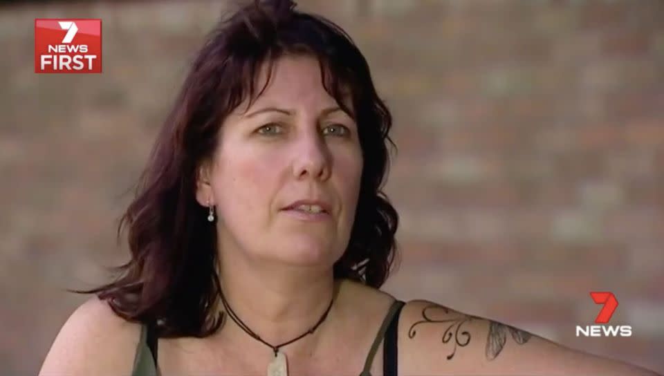 Egan's release from jail is a slap in the face for victim Kellie Roach. Source: 7 News