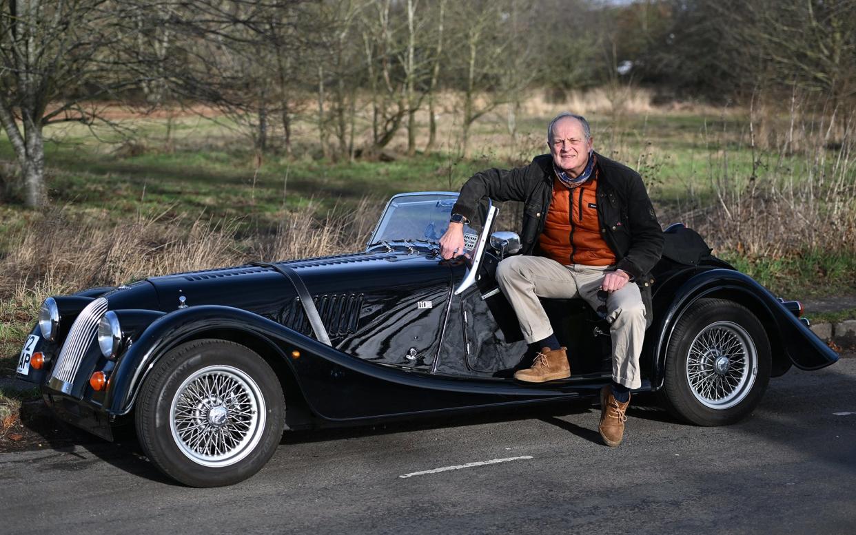 'Petrolhead' Tony Parrack drives a Morgan that qualifies for classic car insurance