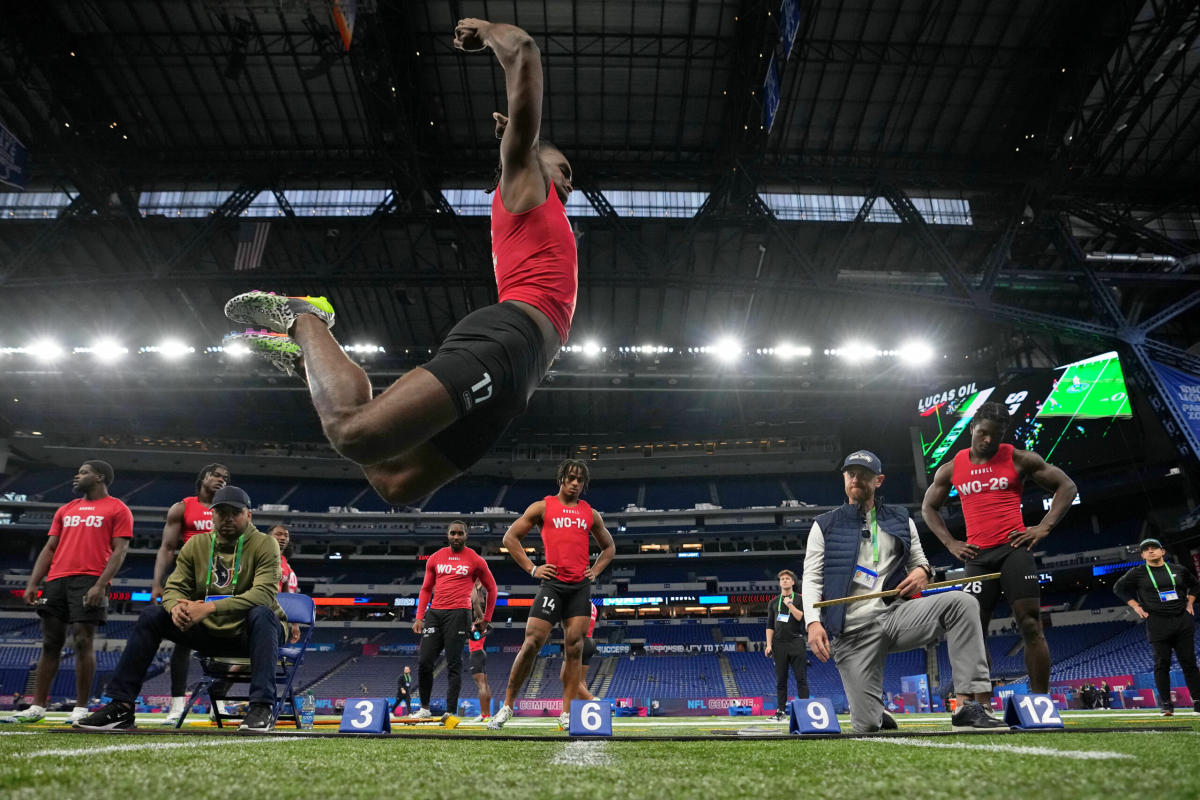 D.K. Metcalf's NFL Combine performance, historic 40 time turned