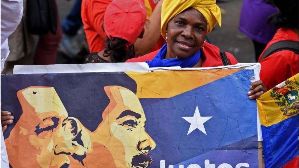 Mujer chavista