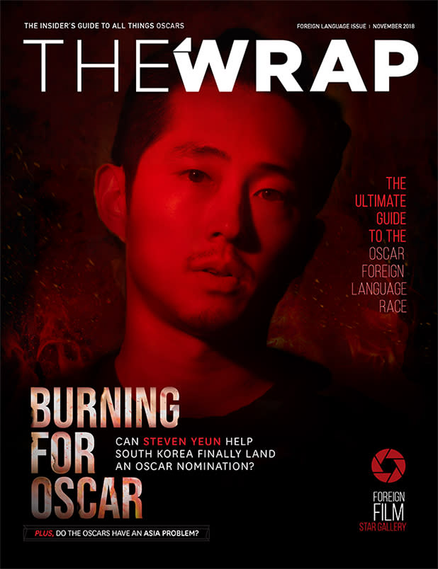 Oscar Wrap cover Burning Foreign