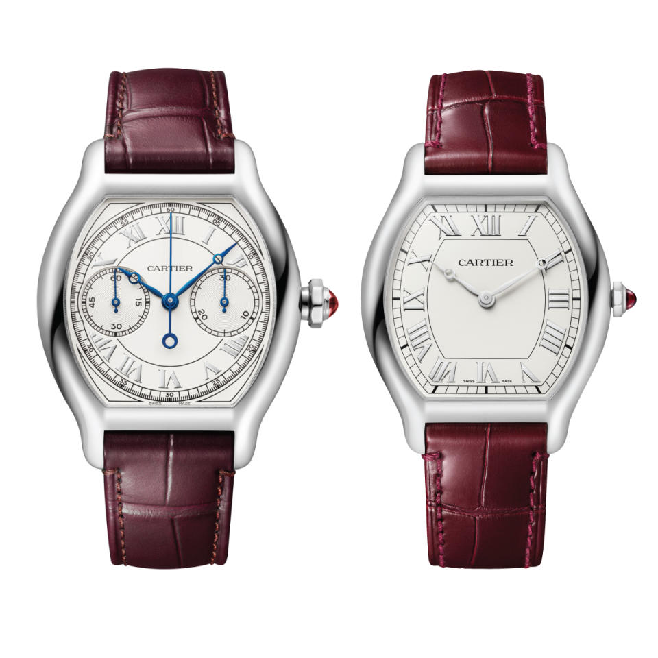 Cartier Tortue Monopusher and Time Only 2024