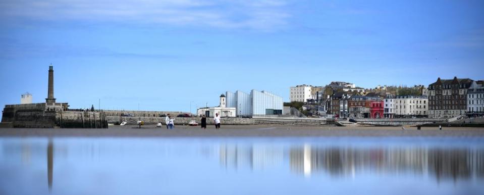 The Turner Contemporary gallery.