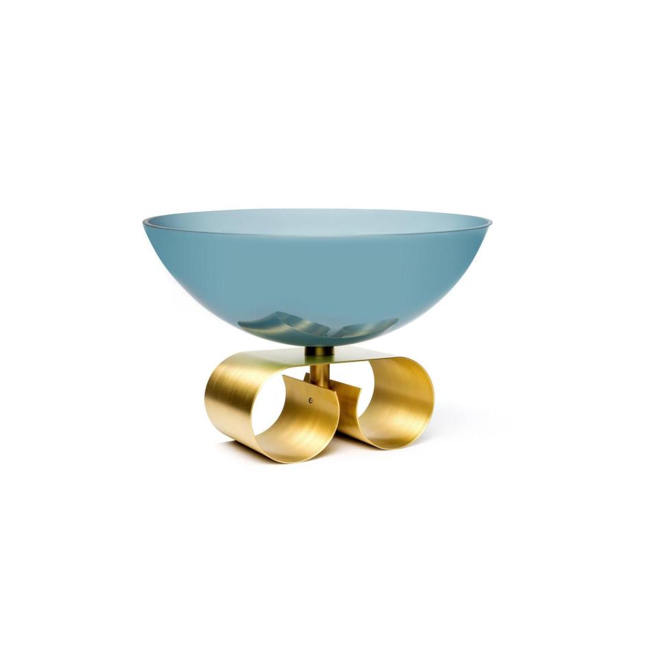 <p><strong>Cristina Celestino x Paola C</strong></p><p>collectoworld.com</p><p><strong>$565.00</strong></p><p><a href="https://www.collectoworld.com/collections/accents/products/parure-ii-blue-bowl" rel="nofollow noopener" target="_blank" data-ylk="slk:Shop Now" class="link ">Shop Now</a></p><p>Bring a bit of Italian artistry home with this exquisite mouth-blown glass centerpiece bowl.</p>
