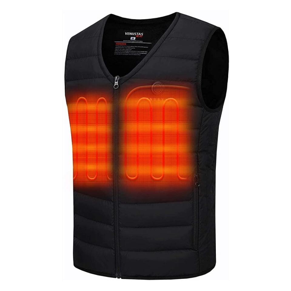 Venustas Men's Heated Vest with Battery Pack 7.4V- Amazon Canada