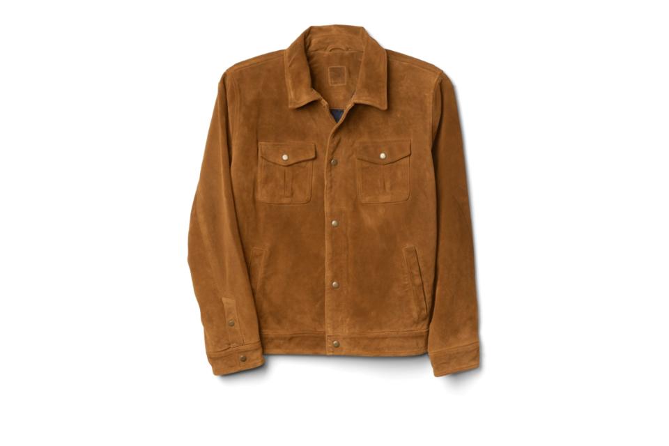 Gap suede shirt jacket