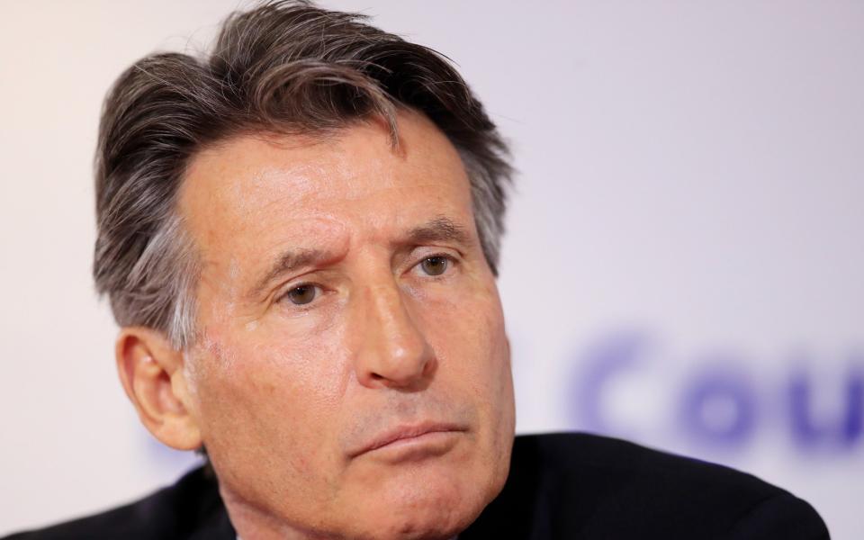 IAAF President Lord Sebastian Coe attends a press conference - Andy Lyons/Getty Images Europe