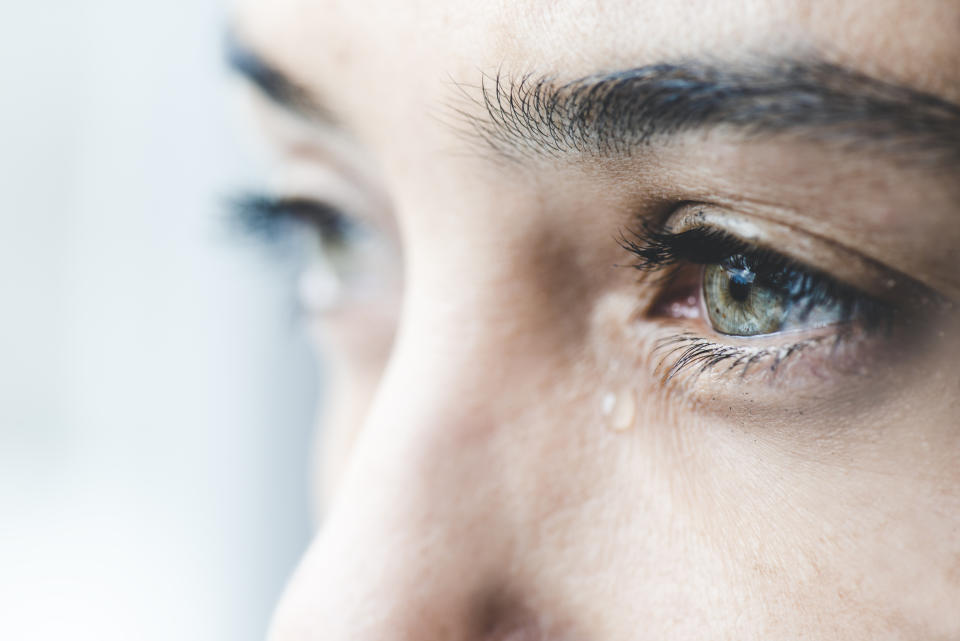 Stock picture of a woman crying. (Getty Images)