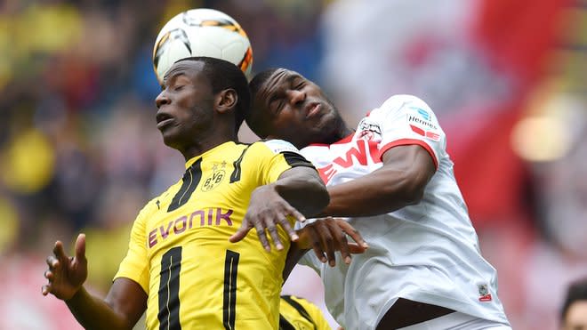 Anthony Modeste (r.) und Adrian Ramos wechselten aus Köln und Dortmund nach China