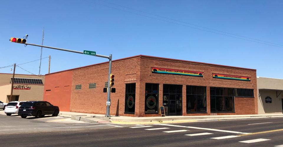 The first shop on Main Street, Canyon, to have a mural on the side is Palo Duro Canyon Outfitters. Theme for the artwork will be Palo Duro canyon with a twist, according to Main Street coordinator Kirstie Proctor. A call for artists has been sent out and will be considered until Sept. 1.