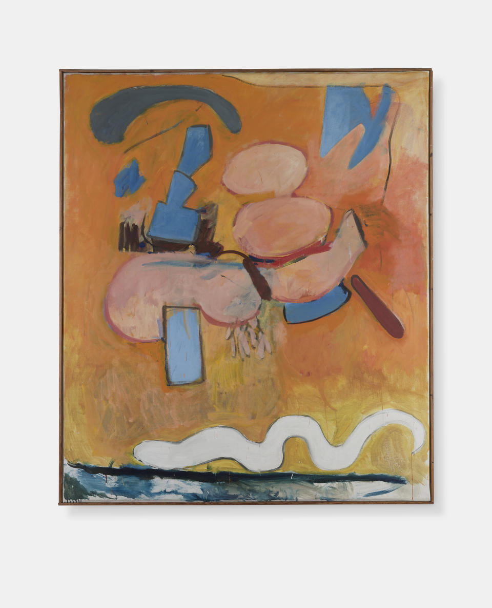 “Untitled,” 1961, by Victor Willing. The painting will feature in an upcoming show of Victor Willing’s work at Timothy Taylor gallery in London. - Credit: Courtesy image