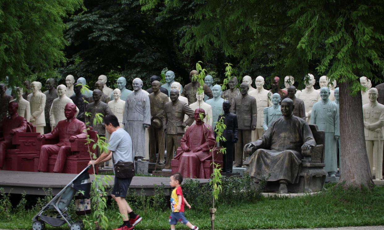 <span>Taiwan is divided over how to remember Chiang's legacy.</span><span>Photograph: Helen Davidson/the Observer</span>