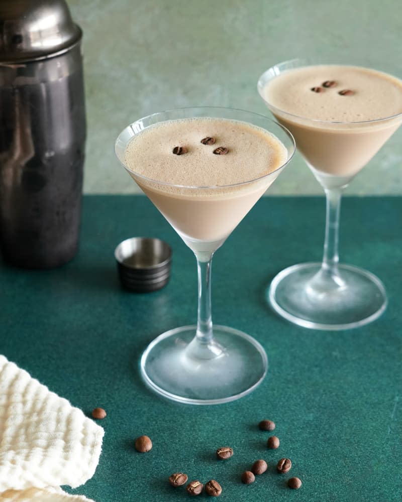 2 of Ayesha Curry's 3-ingredient Irish martinis