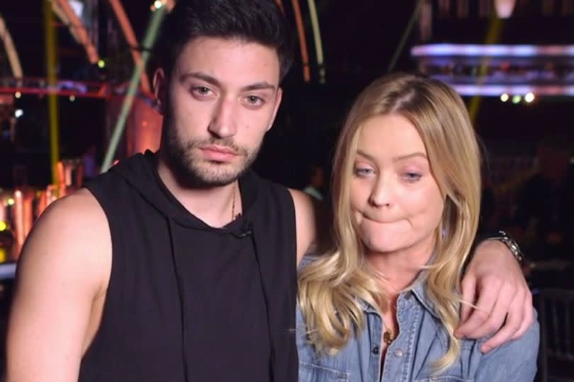 Laura Whitmore and Giovanni Pernice