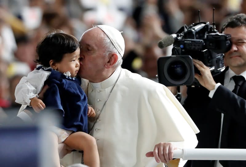 Pope Francis visits Japan